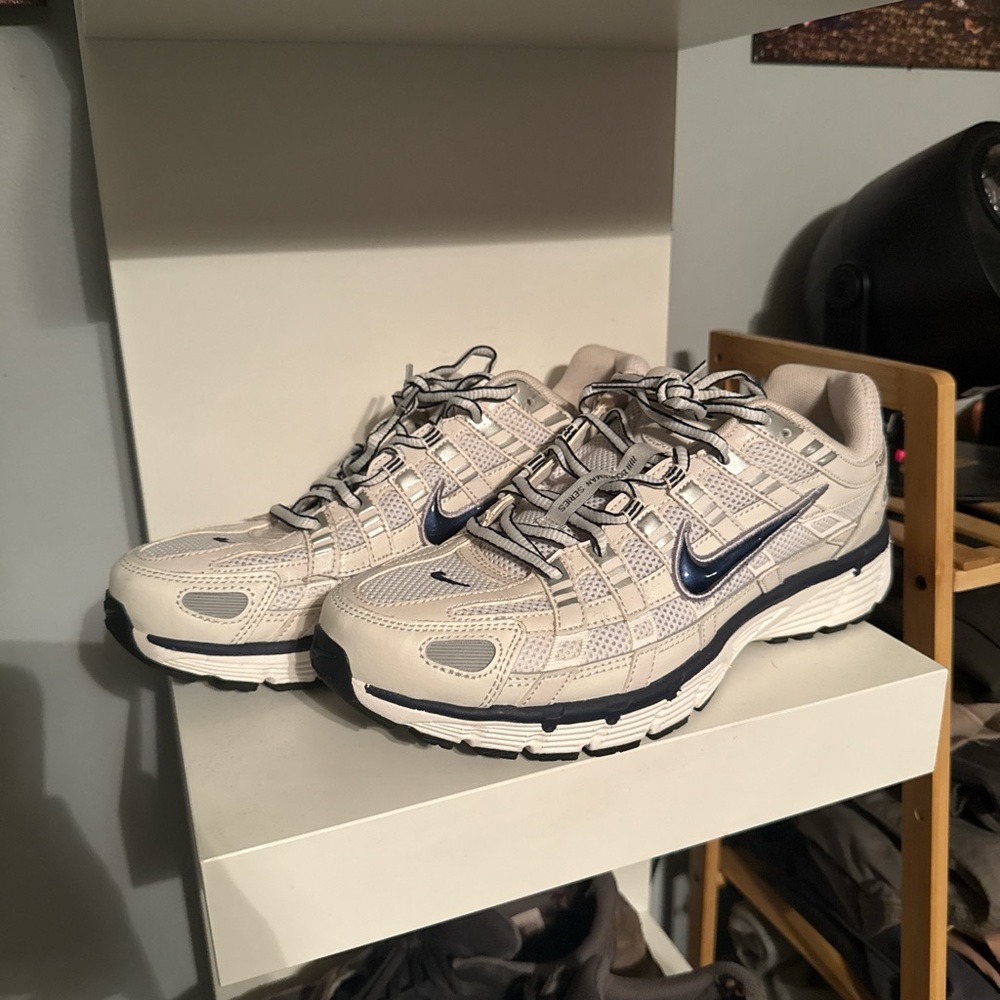 Nike P-6000 White/Blue